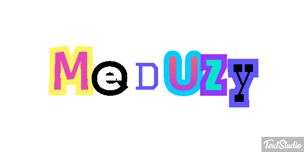 Meduzy Efekt tekstowy
