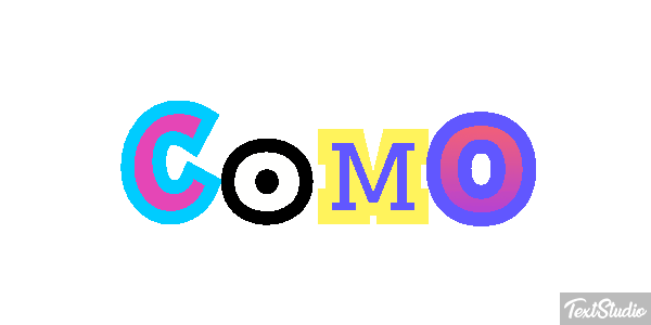 Como Effetto testo