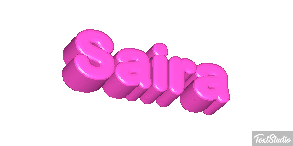 Saira Текстовый эффект