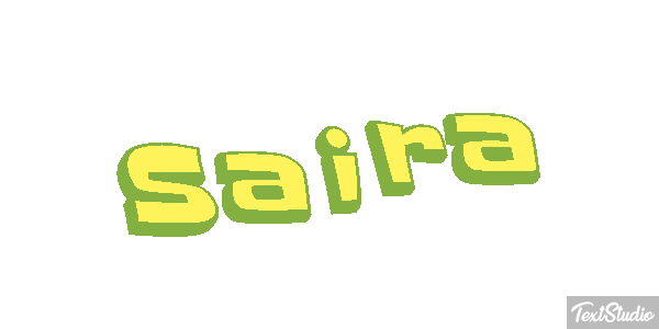 Saira Текстовый эффект