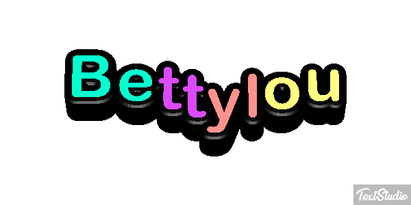 Bettylou Text effect