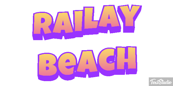 Railay Beach Efekt tekstowy
