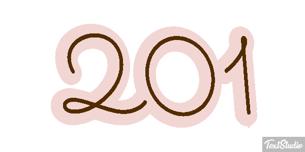 201 Text effect