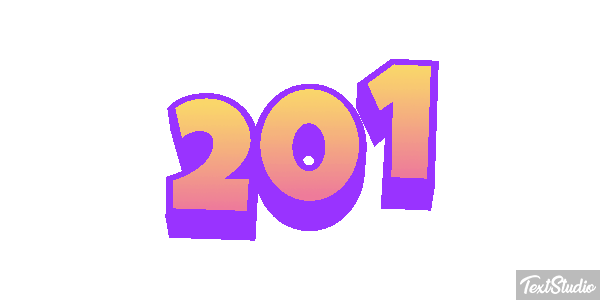 201 Text effect