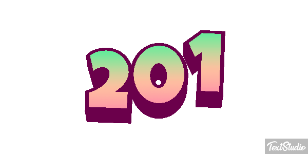 201 Text effect