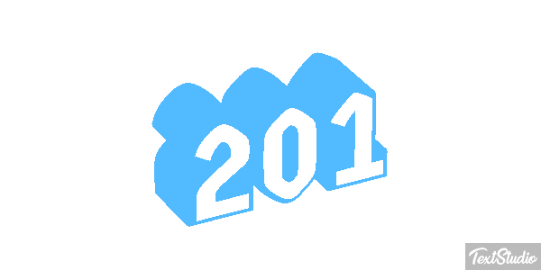 201 Text effect
