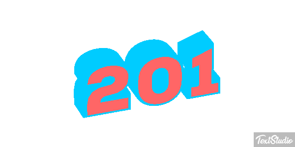 201 Text effect