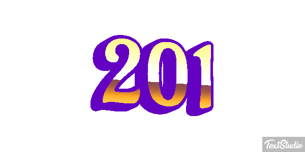 201 Text effect