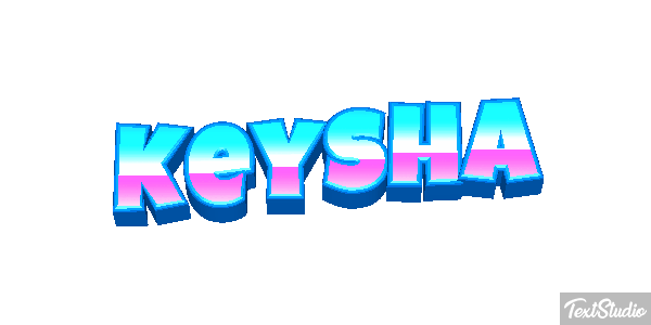 Keysha Text effect