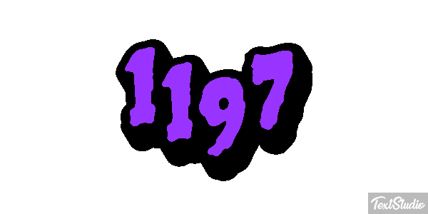 1197 Текстовый эффект