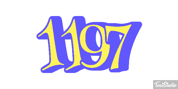 1197 Текстовый эффект