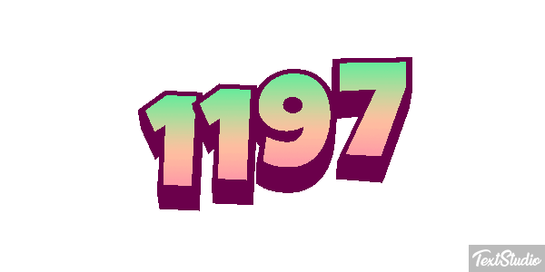 1197 Текстовый эффект