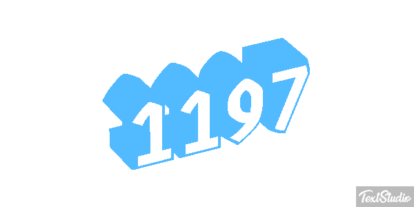 1197 Текстовый эффект