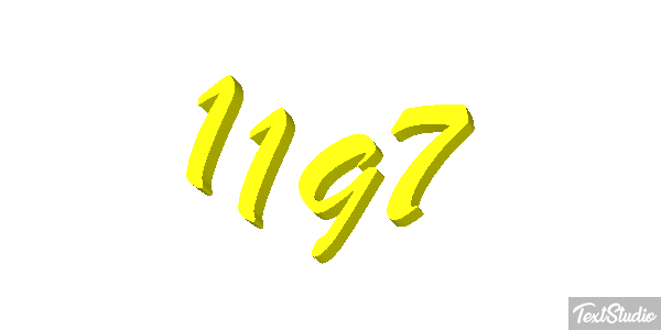 1197 Текстовый эффект