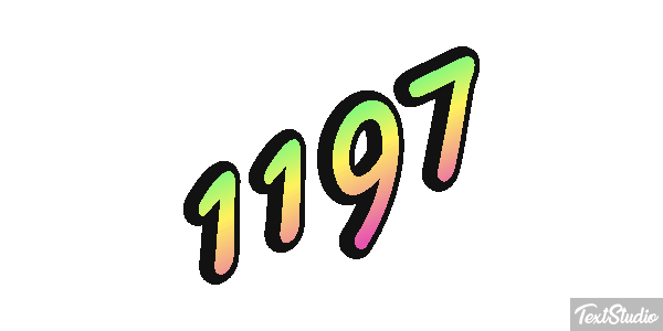 1197 Текстовый эффект