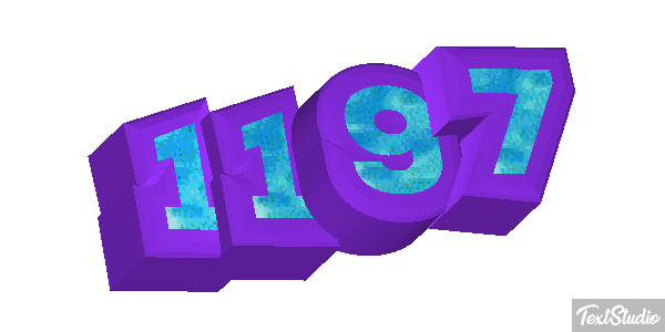 1197 Текстовый эффект