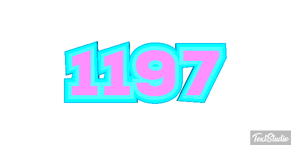 1197 Текстовый эффект