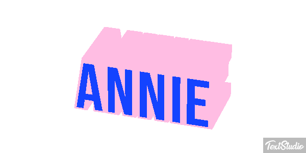 Annie Text effect