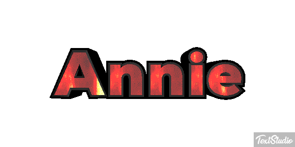 Annie Text effect