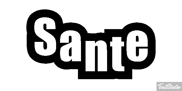Sante Effetto testo
