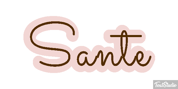 Sante Effetto testo