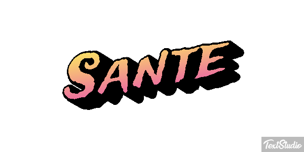 Sante Effetto testo
