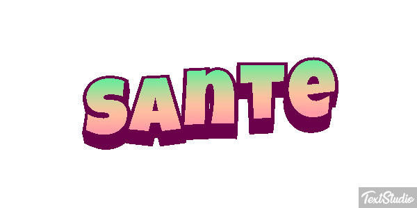 Sante Effetto testo