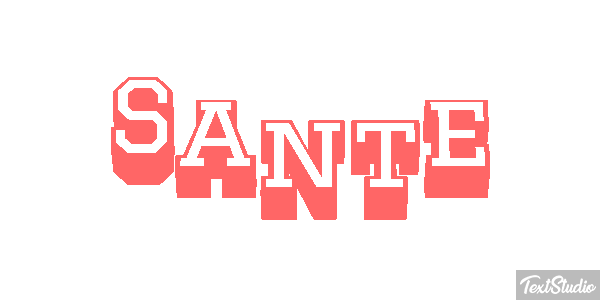 Sante Effetto testo