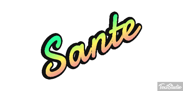 Sante Effetto testo