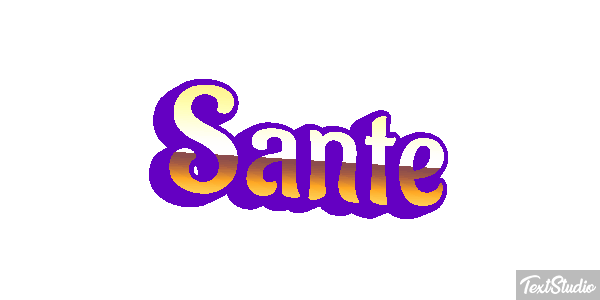 Sante Effetto testo