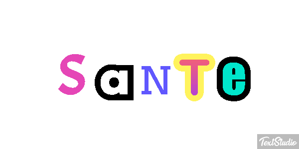 Sante Effetto testo