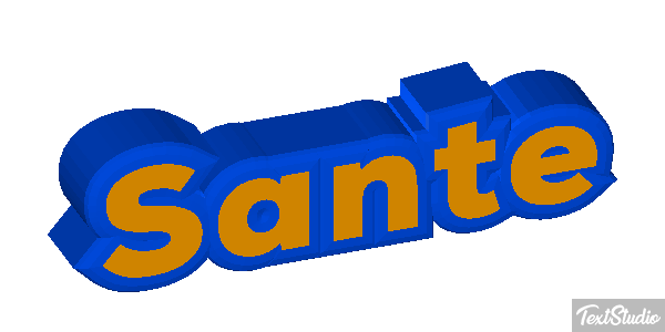 Sante Effetto testo