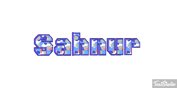 Şahnur Текстовый эффект