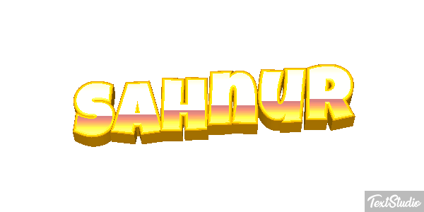 Şahnur Текстовый эффект