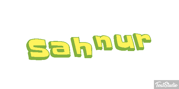Şahnur Текстовый эффект