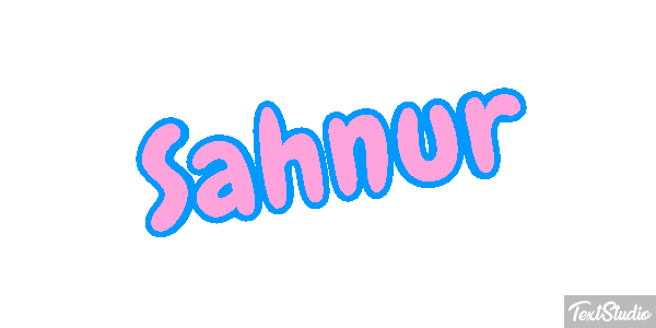 Şahnur Текстовый эффект