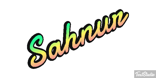 Şahnur Текстовый эффект