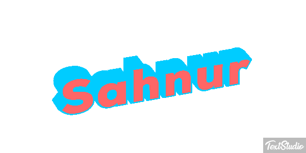 Şahnur Текстовый эффект