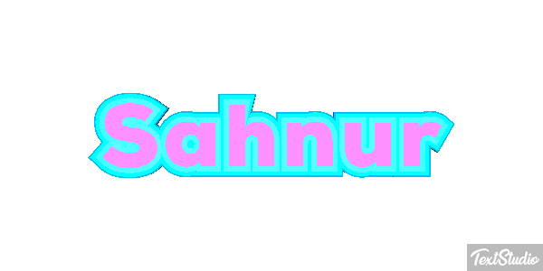 Şahnur Текстовый эффект