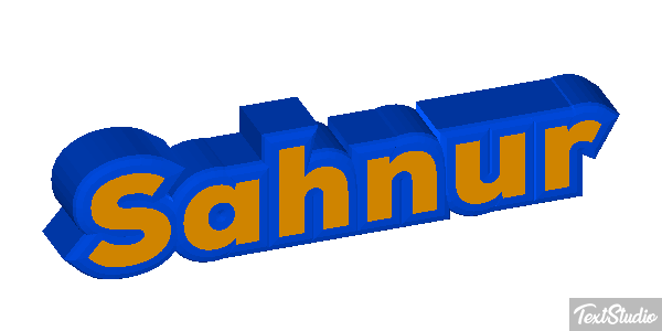 Şahnur Текстовый эффект