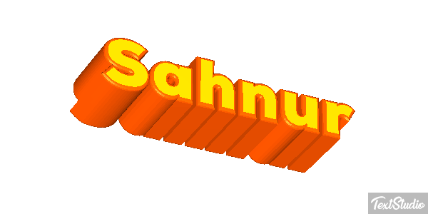Şahnur Текстовый эффект