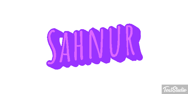 Şahnur Текстовый эффект