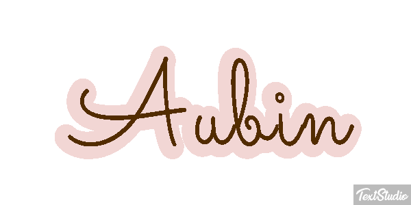 Aubin Texteffekt