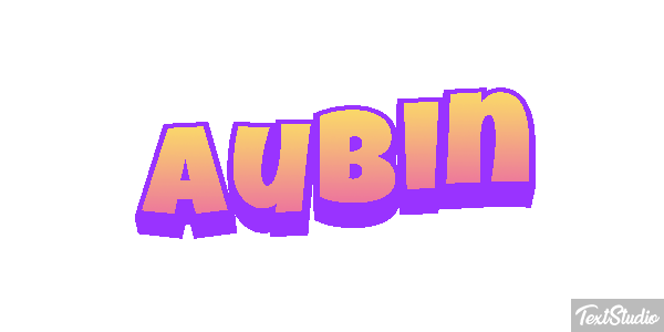 Aubin Texteffekt