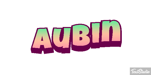 Aubin Texteffekt