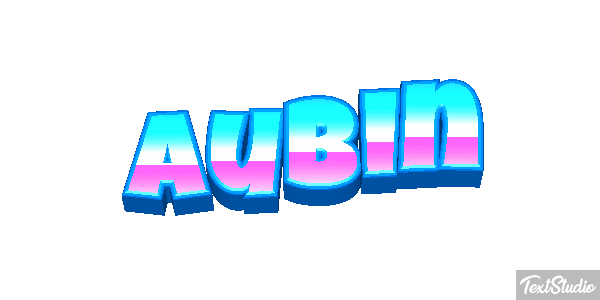 Aubin Texteffekt