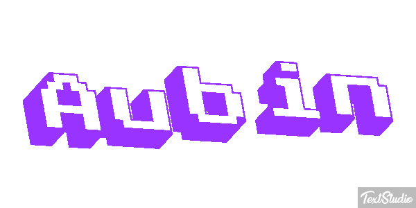 Aubin Texteffekt