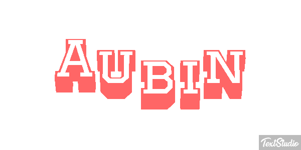 Aubin Texteffekt