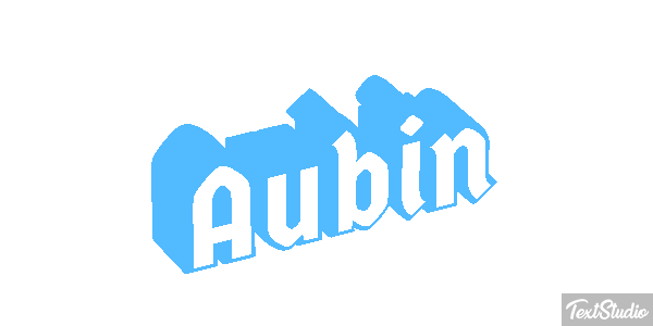 Aubin Texteffekt