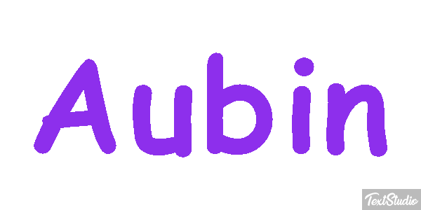 Aubin Texteffekt